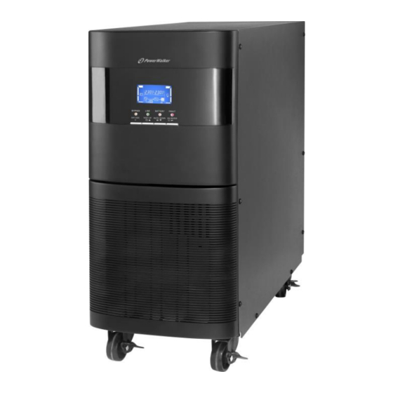 Power Walker VFI 6000 LCD Manual