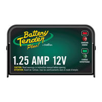 Deltran Battery Tender Plus User Manual