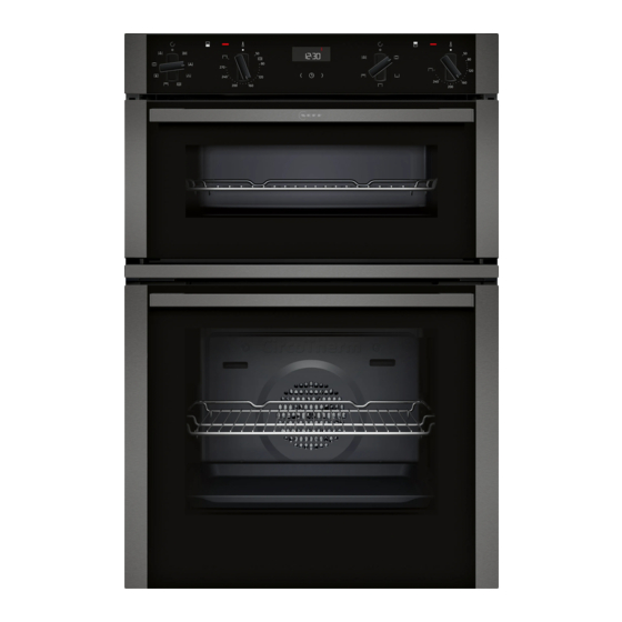NEFF U1ACE2HG0B User Manual And Installation Instructions