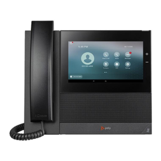 Poly CCX 600 Series User Manual