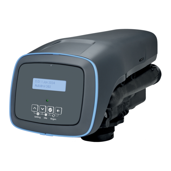 Pentair Autotrol Performa 263-268 Easy-iQ Installer Manual
