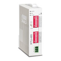 Delta Electronics Communication Module RTU-485 Instruction Sheet