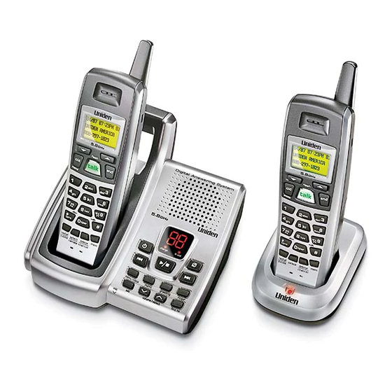 Uniden DXAI5688-2 - DXAI Cordless Phone Manual Del Usuario