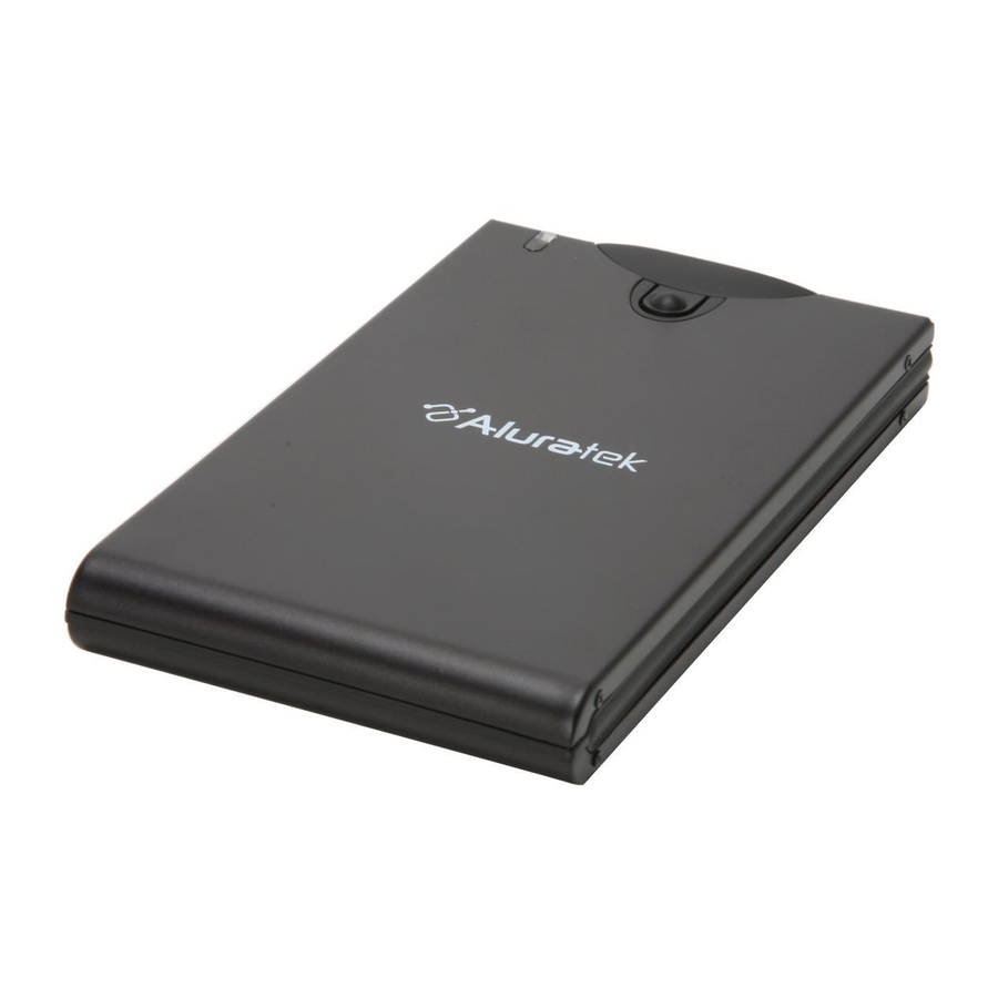 Aluratek Tornado AHDUB250 Product Reference Card