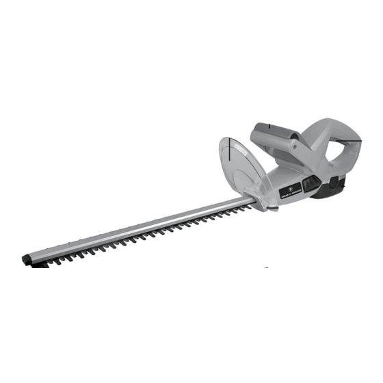 Spear & Jackson CHT183 Operating Manual