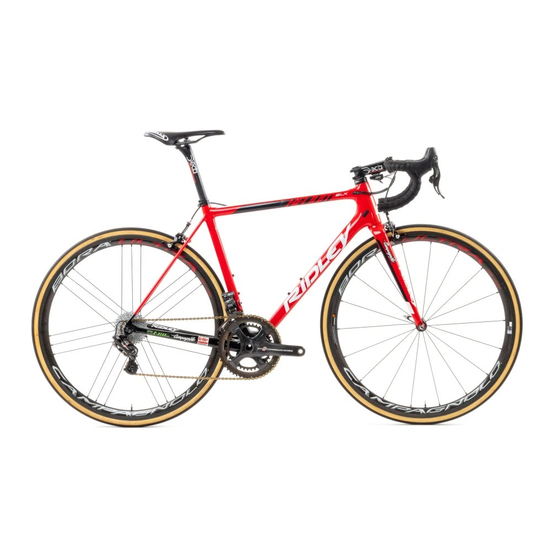 RIDLEY Bicycle Use And Maintenance Booklet