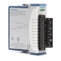 National Instruments NI 9481 Operating Instructions Manual