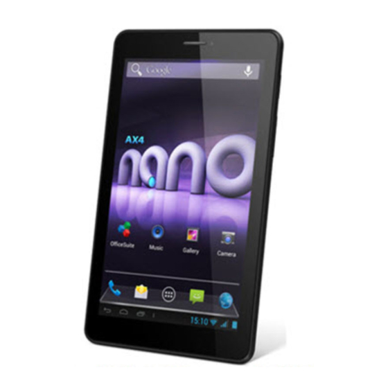 Allview AX4 nano User Manual