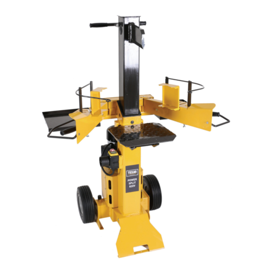 Texas Equipment Power Split 90052210 User Manual