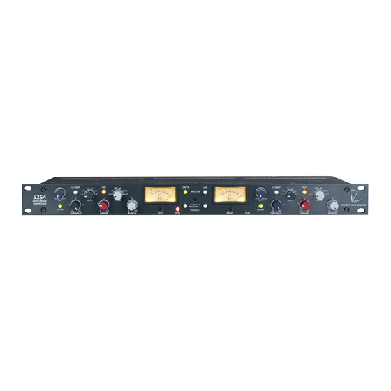 Rupert Neve Designs 5254 Operation Manual