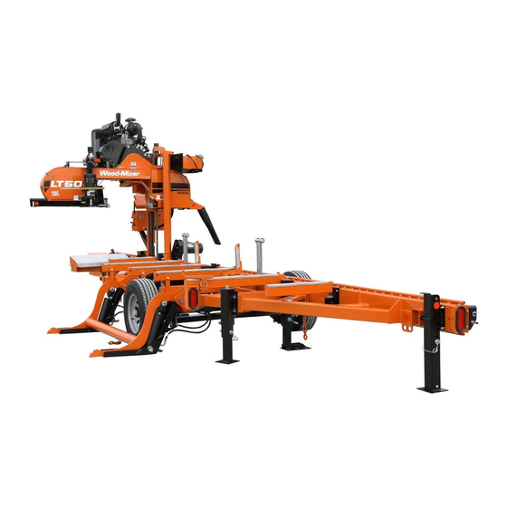 Wood-mizer LT50HD Safety, Setup, Operation & Maintenance Manual