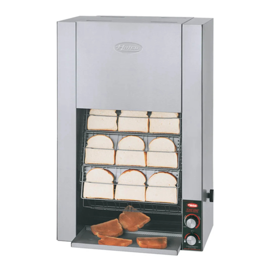Hatco TOAST KING TK-100 Installation & Operating Manual