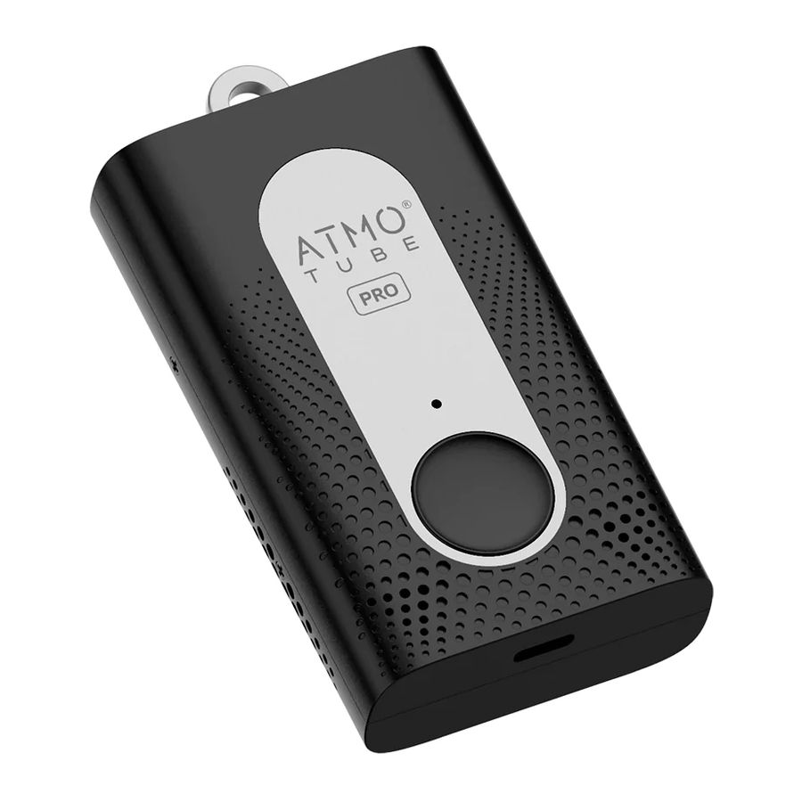 ATMOTUBE Pro Portable Air Pollution Monitor Manual