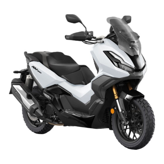 Honda ADV350A 2021 Owner's Manual