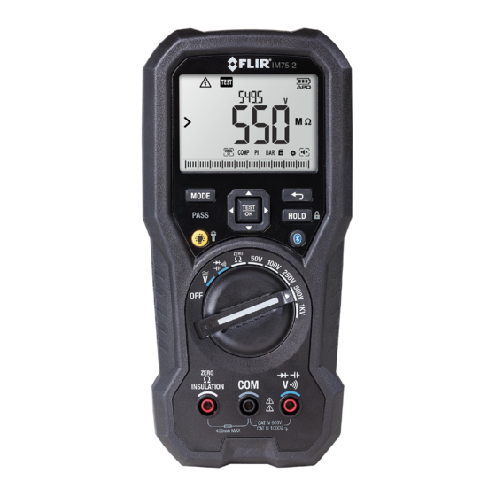 FLIR IM75-2 User Manual