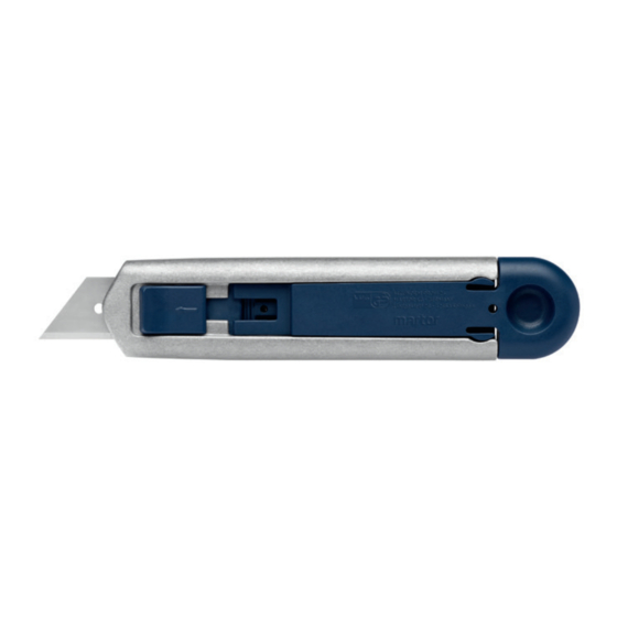 Martor SECUNORM PROFI25 MDP Quick Start Manual
