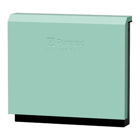 Puretec FilterWall F Series Installation Manual