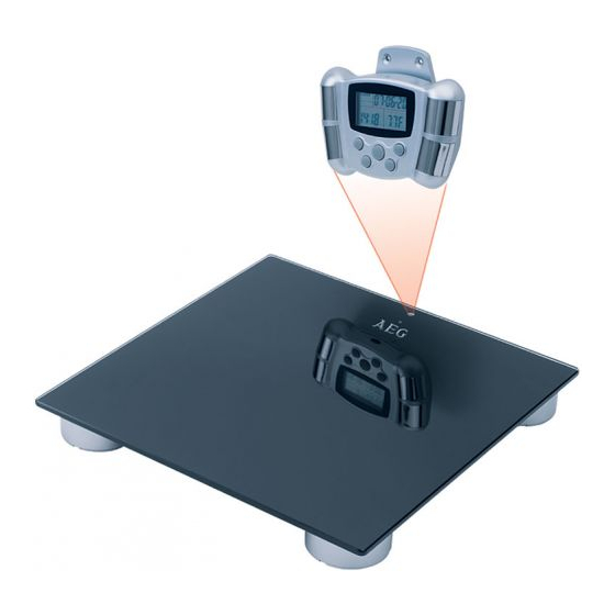 AEG PWI 4914 FA Digital Scale Manuals