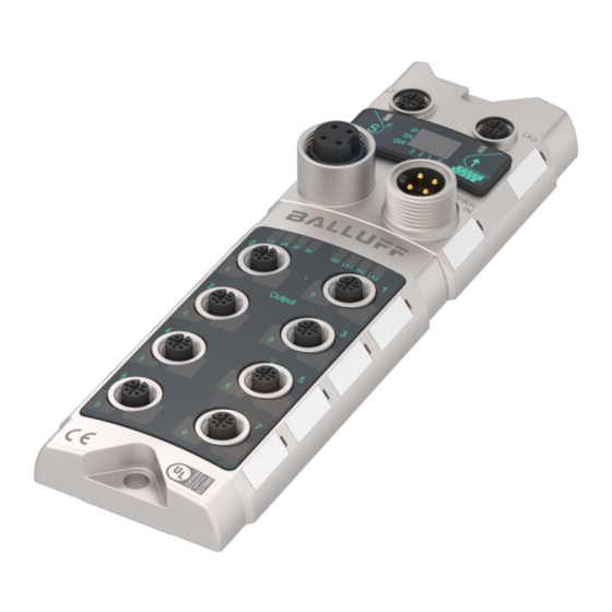 Balluff BNI PNT-104-105-Z015 User Manual