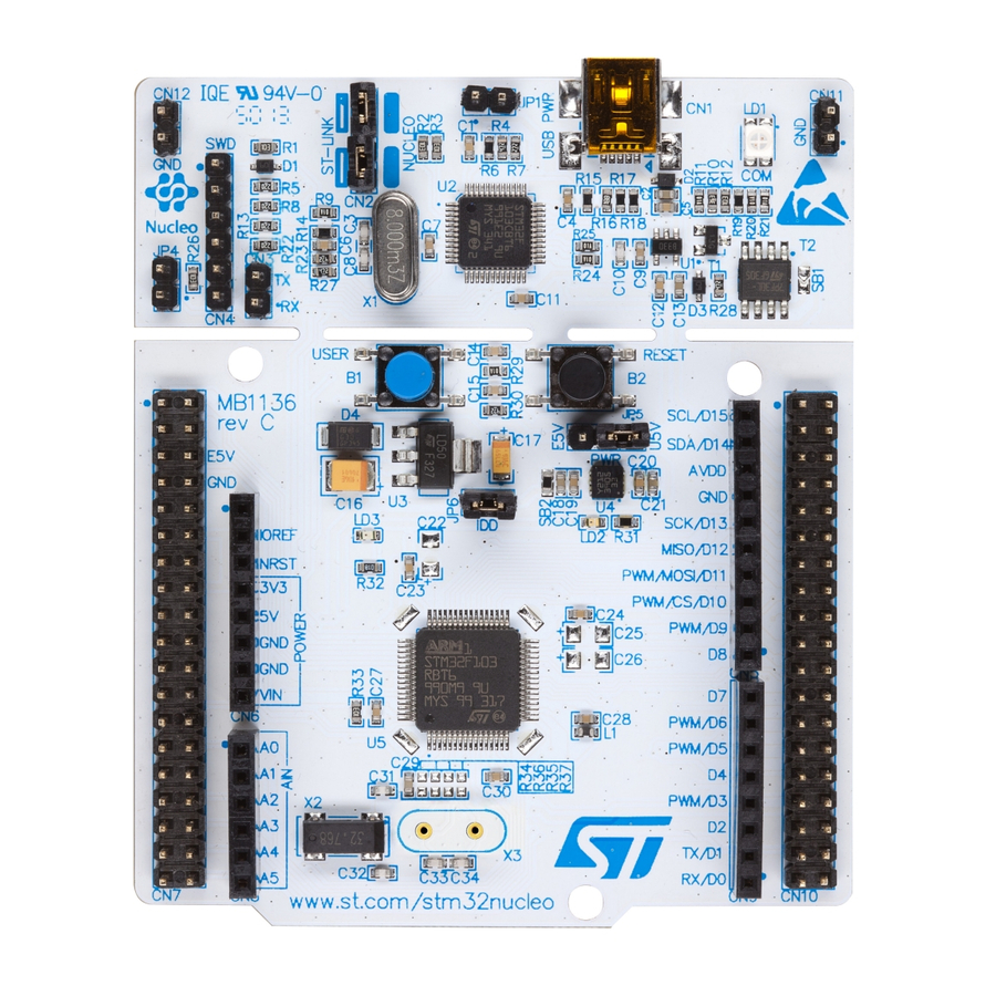 ST NUCLEO Series Wiring Diagrams