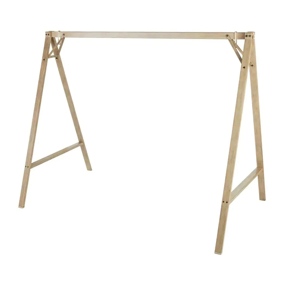 HAMPTON BAY CANE SWING A GSS00208B-5 Use And Care Manual