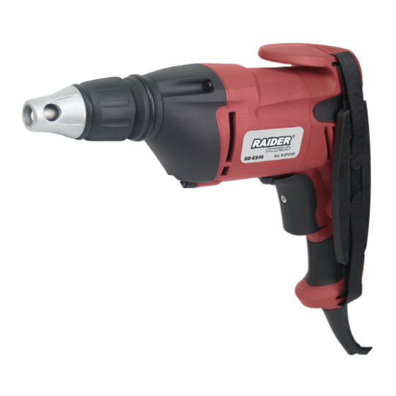 Raider RD-ES46 User Manual