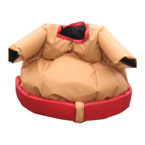 airquee Sumo Suits Additional Operating Instructions