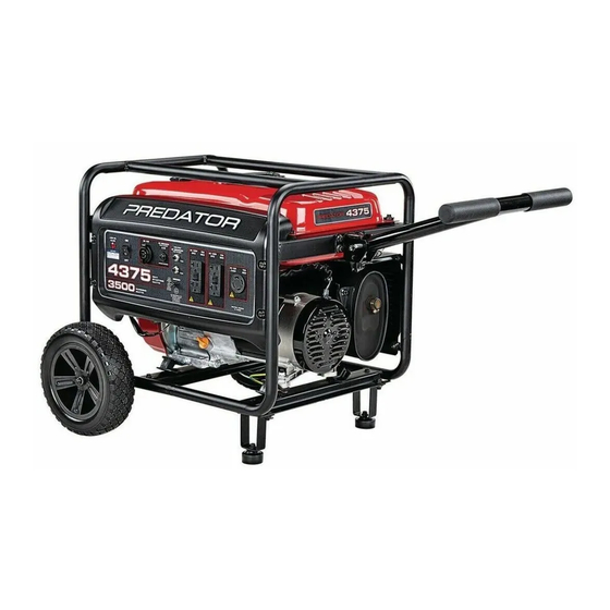Predator 59132 Quick Start Manual