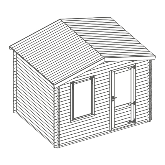 Mercia Garden Products 06LOG171SG-V1 General Instructions Manual