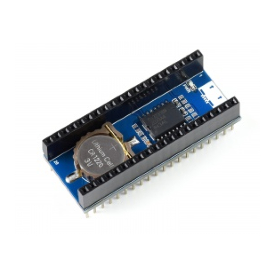 PICO -RTC-DS3231 Manual
