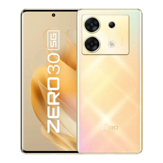 User Manuals: Infinix ZERO 30 5G Smartphone
