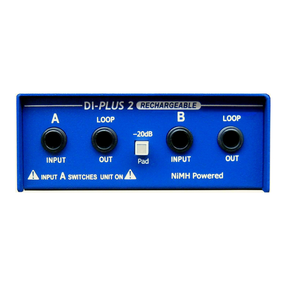 ARX DI-PLUS2-RC Owner's Manual