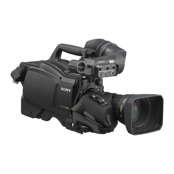Sony HSC-300 Broadcast Triax Camera Manuals