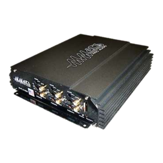 MMATS Professional Audio HiFi 6150D Owner's Manual
