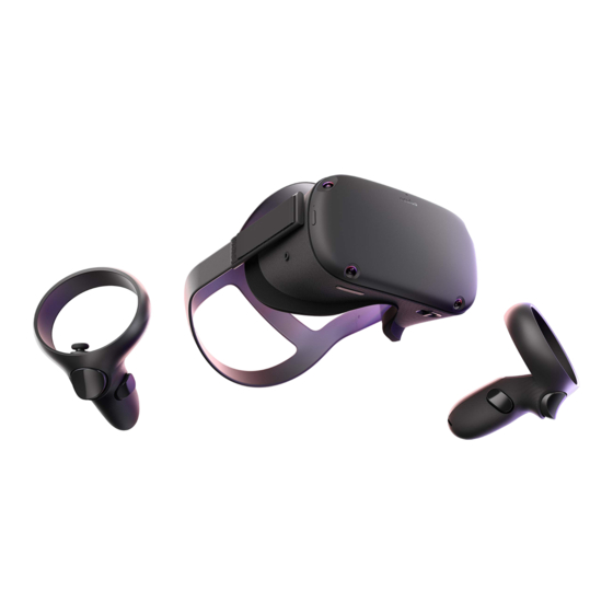 Oculus VR Quest Safety & Warranty Manual