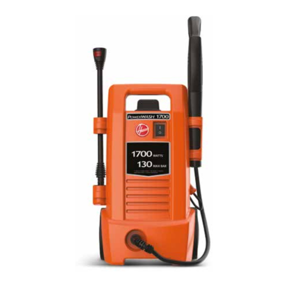 Hoover Power Wash 1700W Car User Manual