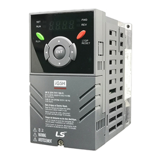 LS SV-iG5H Series Manual
