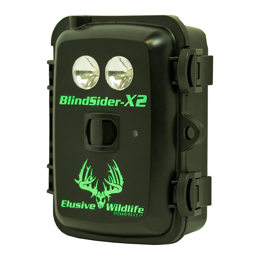 ELUSIVE WILDLIFE Blind Sider-X2 Manual