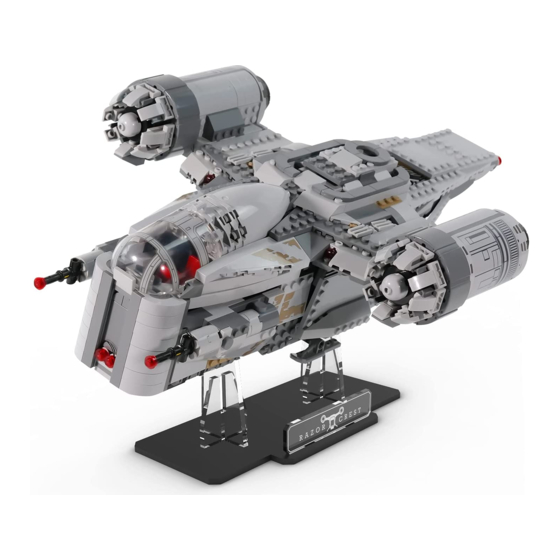 LIGHT MY BRICKS LEGO Star Wars The Razor Crest 75292 Installation Manual