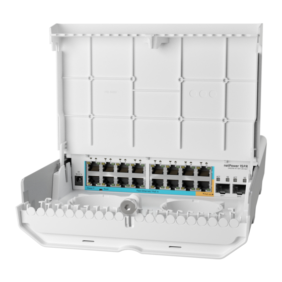 MikroTik netPower 15FR Quick Start Manual