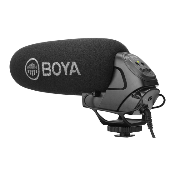 Boya BY-BM3031 User Manual