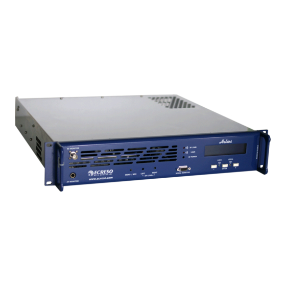 Ecreso HELIOS Series User Manual