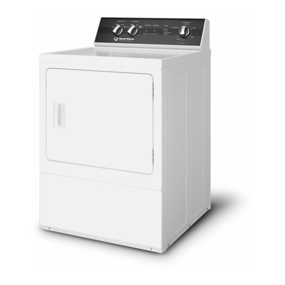Alliance Laundry Systems Speed Queen DR5003WG User Manual