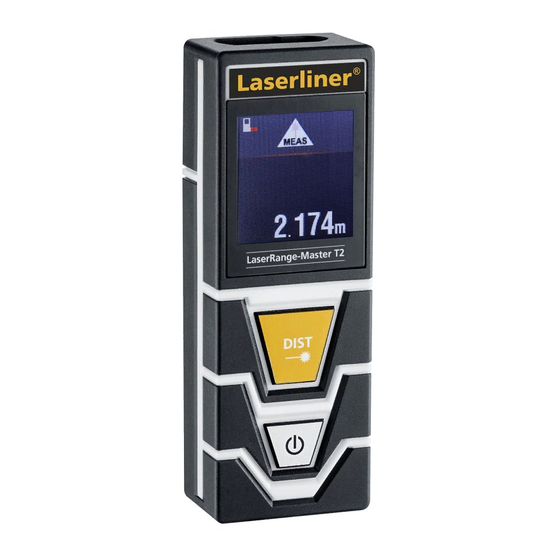 LaserLiner Master T2 Manual