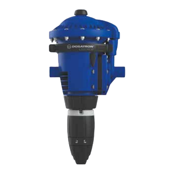dosatron DIA 4 RE Owner's Manual
