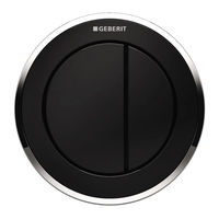 Geberit 116.055.KH.1 Maintenance Manual