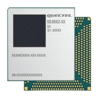 Quectel SG368Z Series Hardware Design
