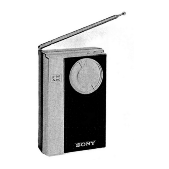 Sony TFM-850W Servicing Manual