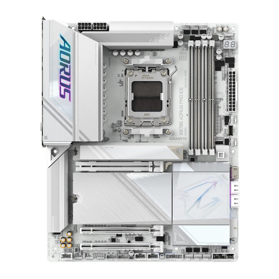 Gigabyte X870E AORUS PRO ICE User Manual