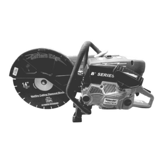 Cutters Edge CE807R-B¹ SERIES Owner's Manual